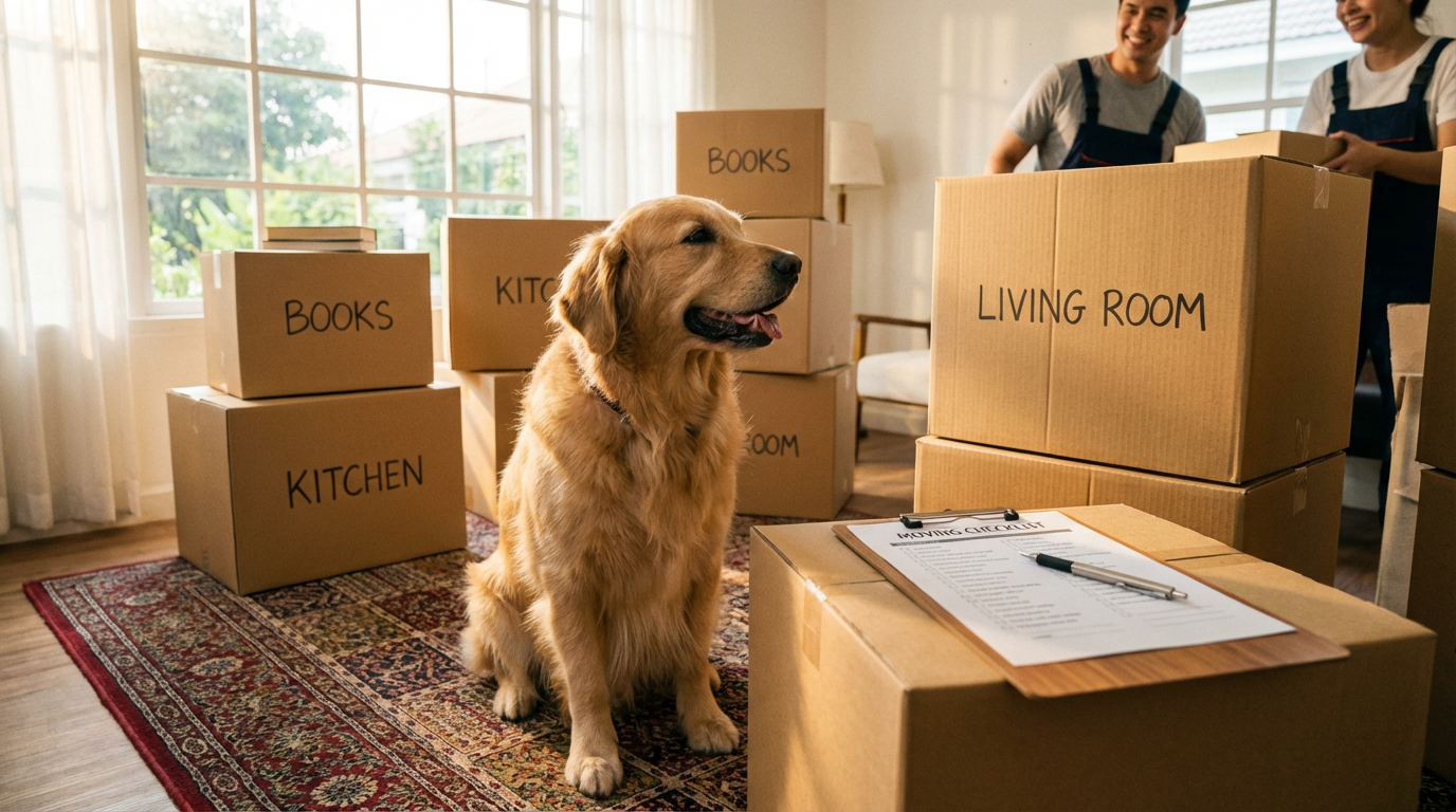 Moving with Pets: A Checklist for a Stress-Free Relocation