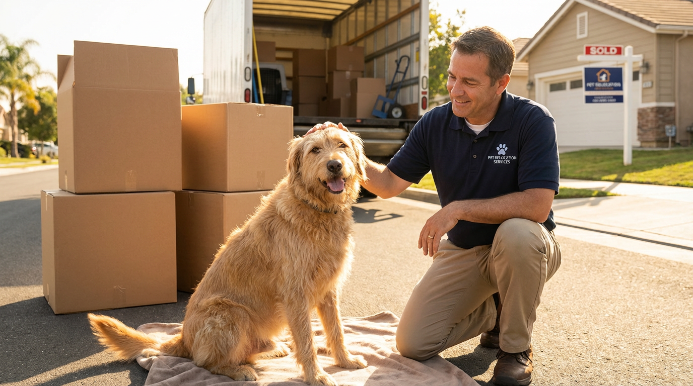 Pet Relocation Services: More Than Just a Ride